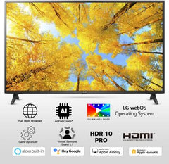 LG UQ7500 Ultra HD (4K) LED Smart WebOS TV 2022 Edition