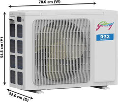 Godrej  3 Star Split Inverter Convertible 5-in-1 Cooling with Anti-Virus Protection AC