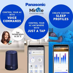 Panasonic 5 Star Split Inverter AC with Wi-fi Connect